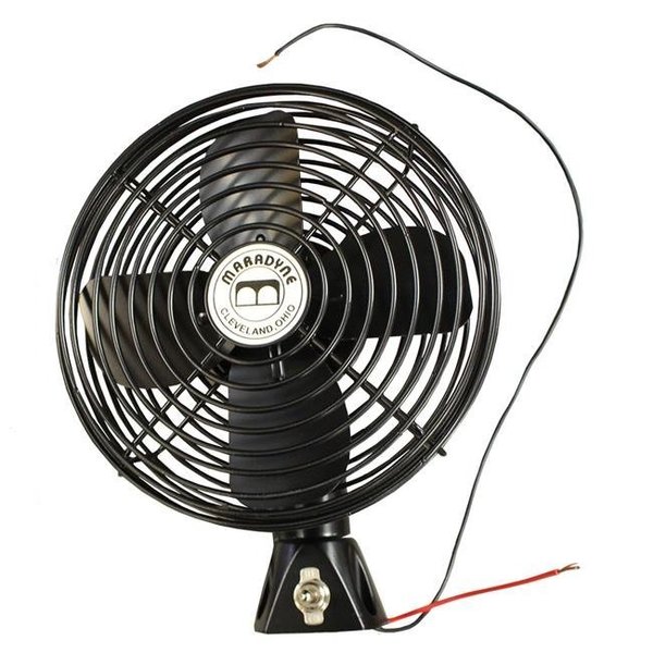 Stentensgolf StentensGolf FA0048B Maradyne Fan with 4 Blade - 48 V; Black FA0048B